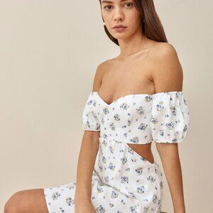 Reformation Emilia Linen Dress in Blaire Floral Size 4